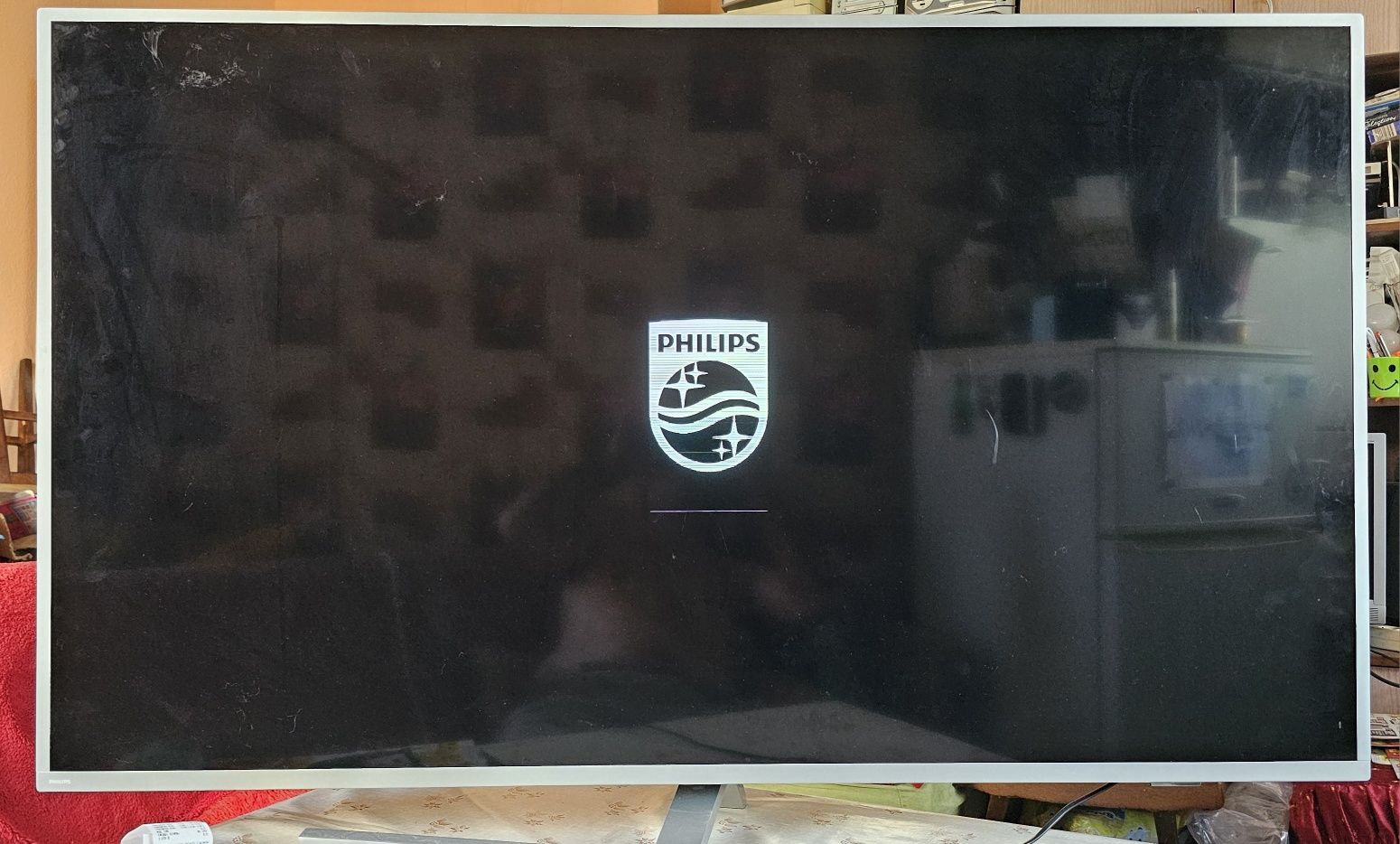 Рhilips 58pus8535 12 4K UHD LED Android TV за части или ремонт