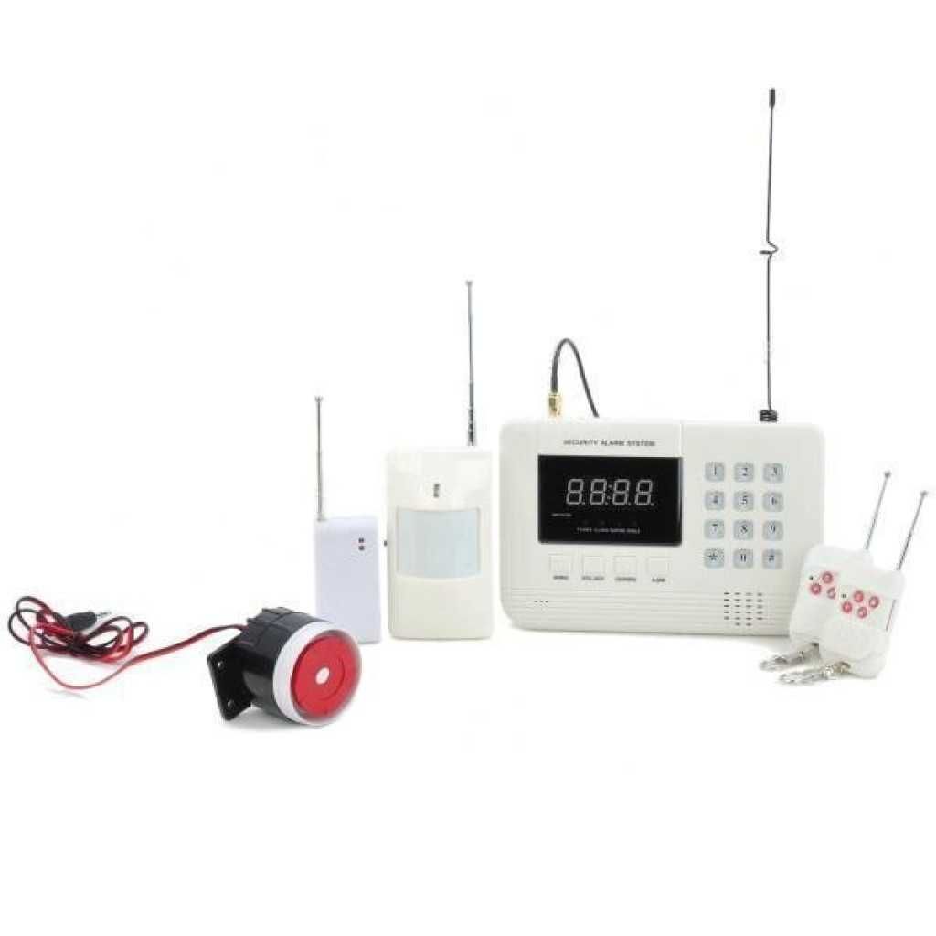 Алармена система с 99 безжични зони PSTN за мобилен и стациона телефон