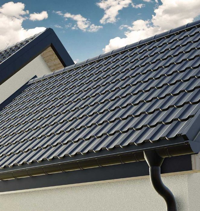 Montaj tigla metalica, reparatii acoperisuri, sisteme pluviale