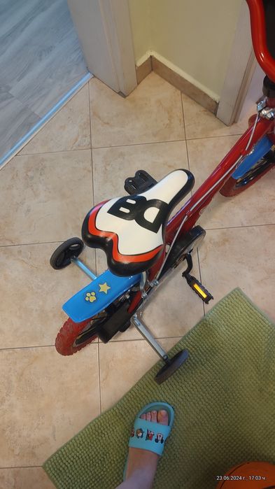 Велосипед на Пес патрул 14