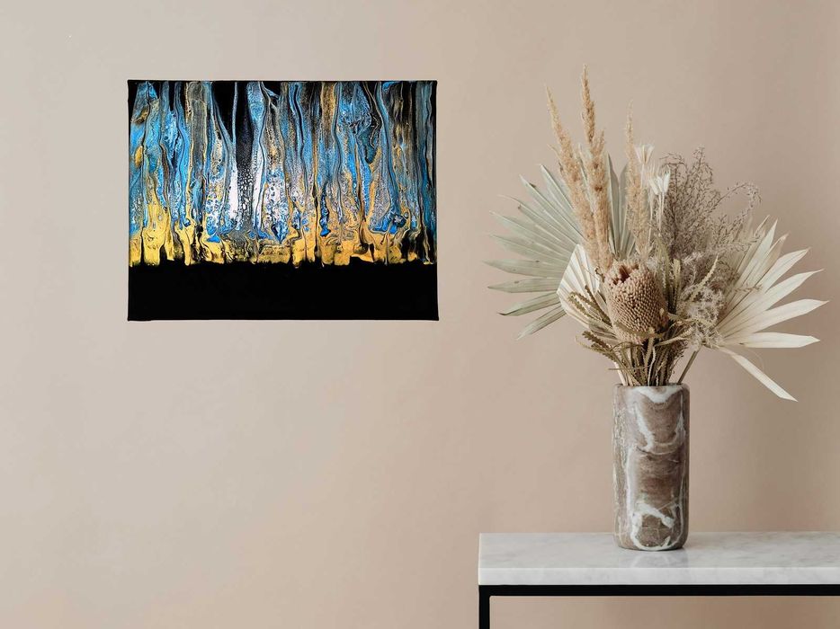 Picturi acrilice abstract pe canvas