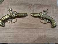 panoplie pistol ,bronz pentru decor perete