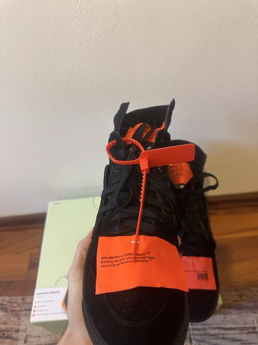 Off-White 3.0 Off Court High Top Sneakers Black