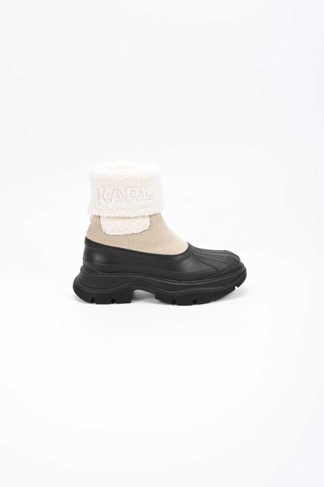 Дамски Боти Karl Lagerfeld LUNA SNOW Shearling Lined Boot 4T1