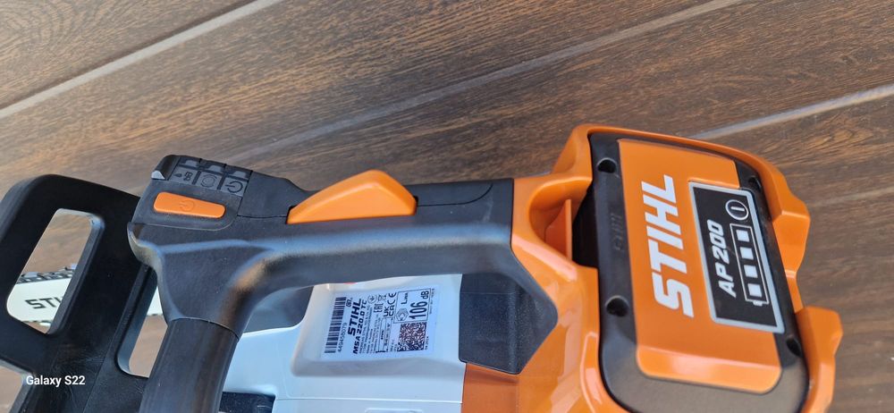 Stihl drujba pe acumulator