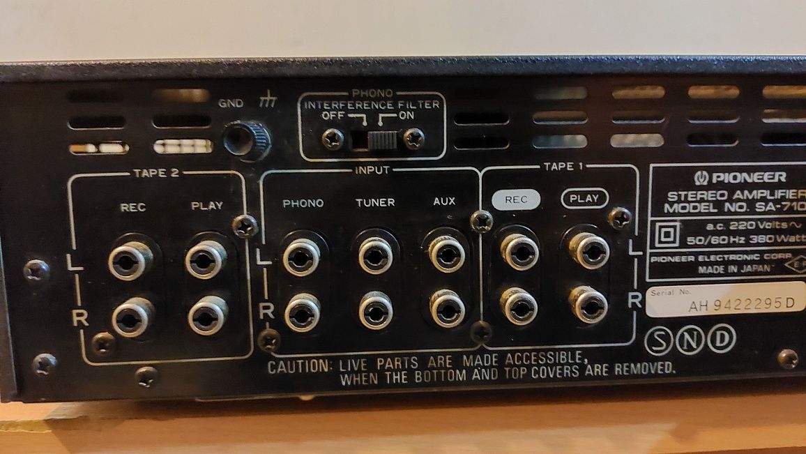 Pioneer  blue line sa-710 усилвател