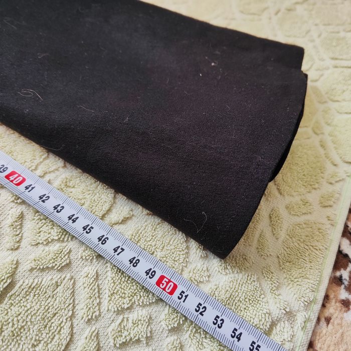 теплая черная юбка