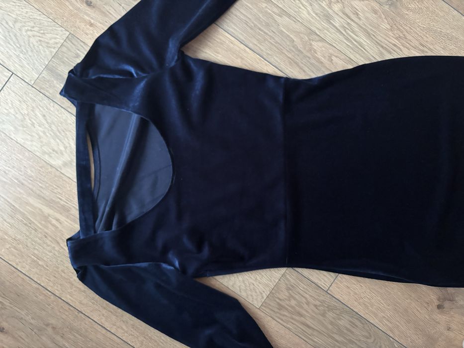 Елегантна рокля с пера Mijel