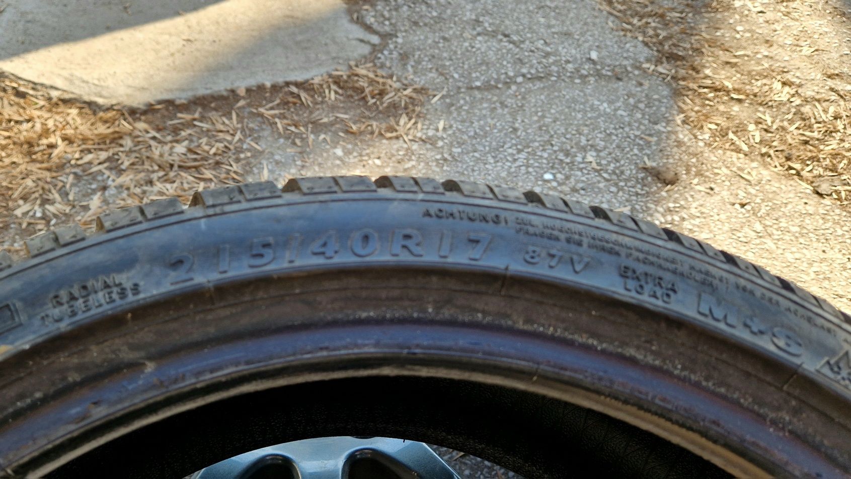 4бр 215/40/17 зимни гуми Dunlop 3D, Continental TS830