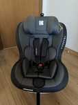 Столче за кола KikkaBoo - Twister, 0-25 kg, с IsoFix, Сиво