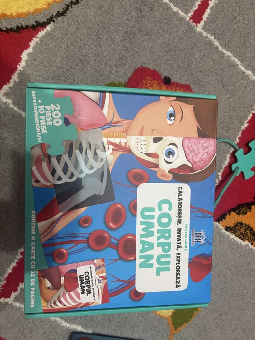 Monopoly junior, activity junior, puzzel Corpul uman DPD,