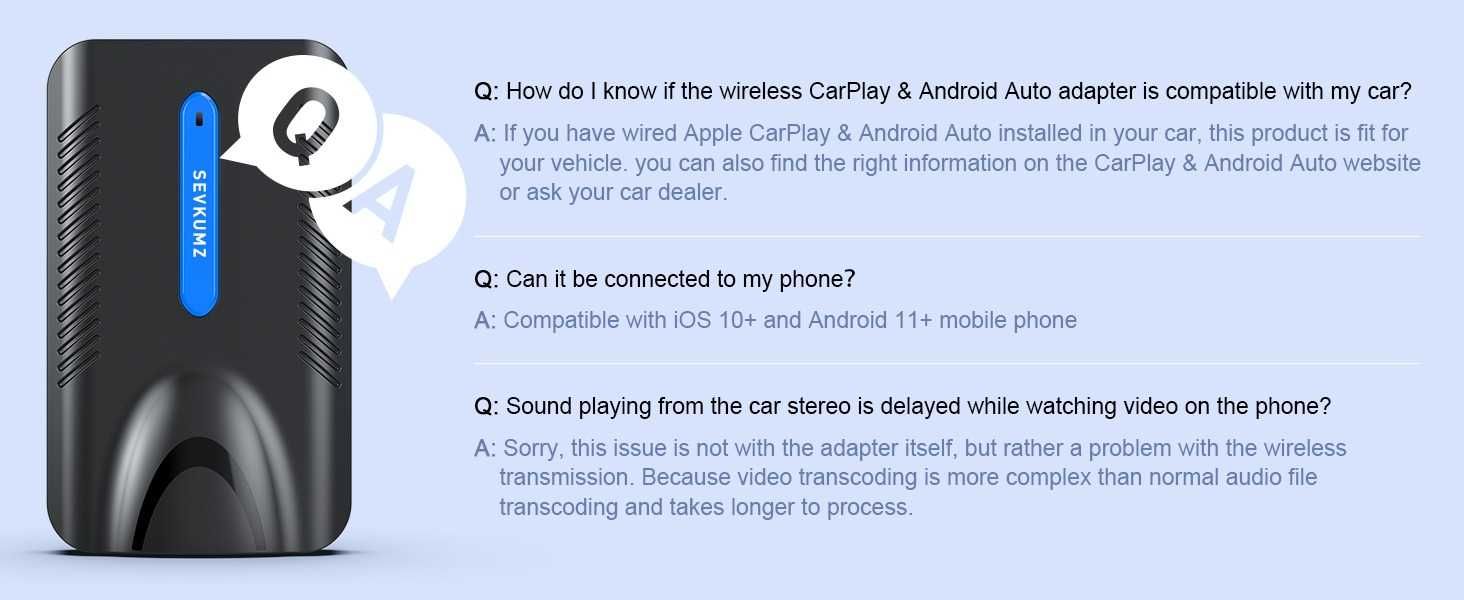Adaptor wireless Android Auto