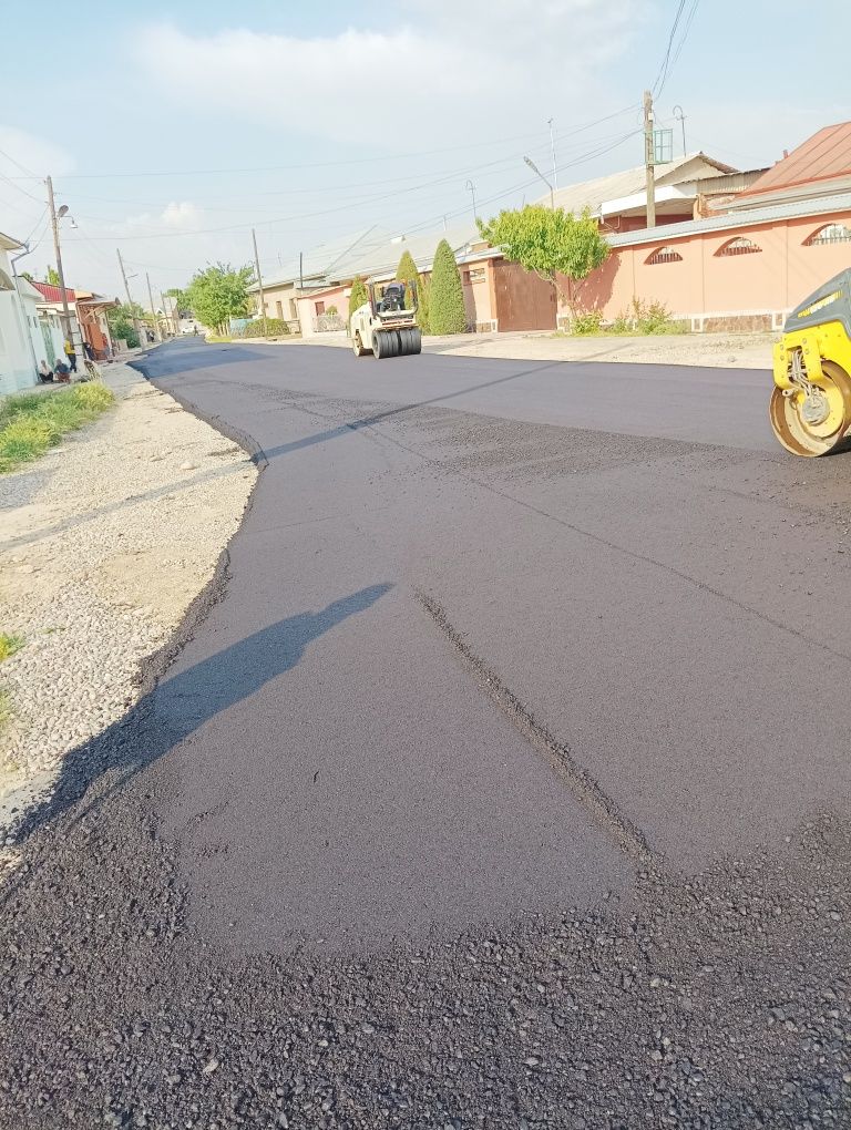 Asfalt xizmati tez va isfatli rushinoi va ukilatchikta qilamiz