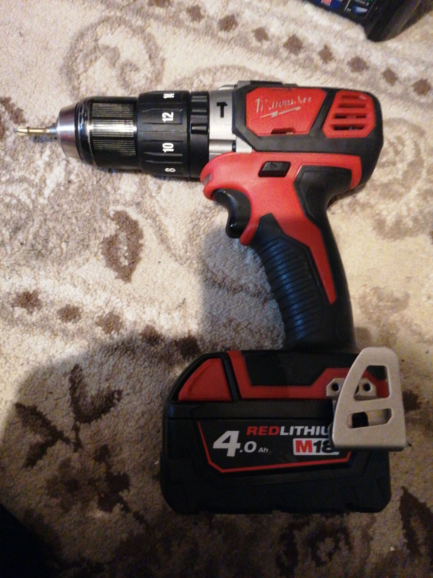 Filetanta Milwaukee M18, impact, cu acumulator 4.0Ah