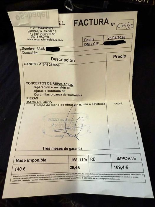 Canon New F-1 + 50mm f1.8