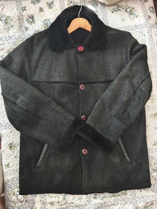 Мъжки кожено палто