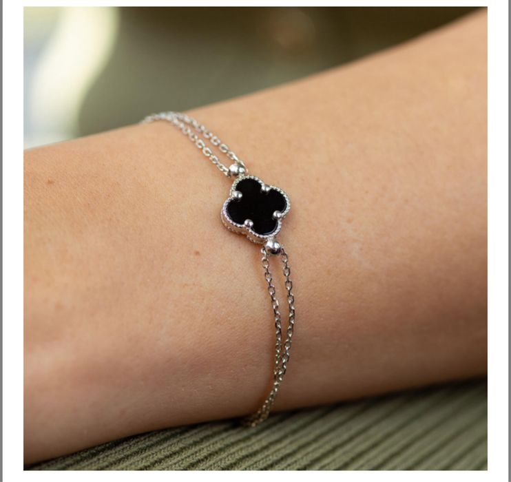 Сребърна гривна Van Cleef