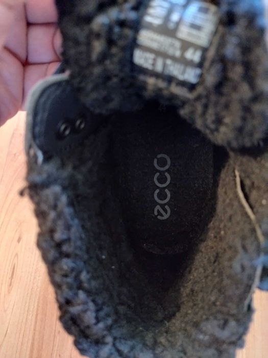 Ботинки Ecco (Дания),зима,Gore-Tex,нубук+овчина,оригинал,новые,р-р 43