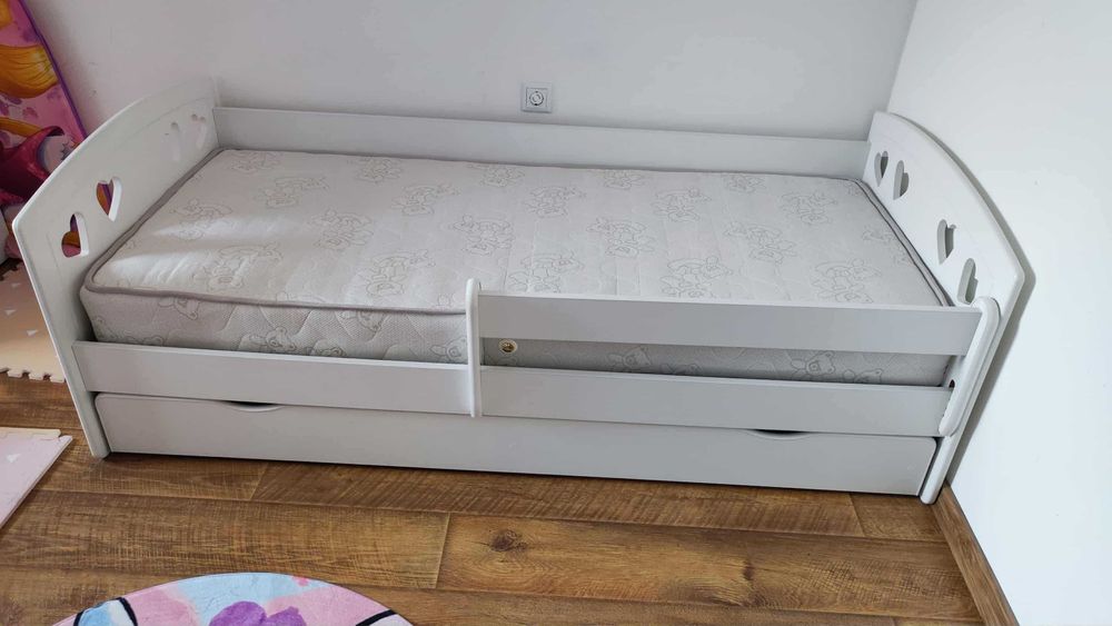 Детско легло -  Wunderkid - 80/180 бяло