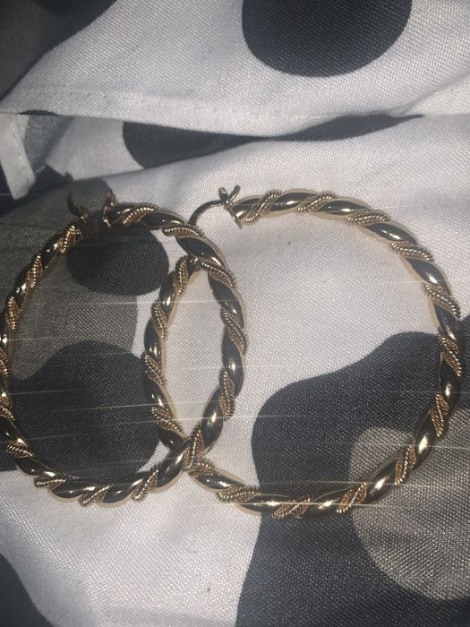 Vand cercei de aur 18k