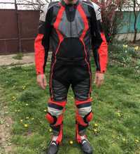 Costum piele moto Racing Aprilia