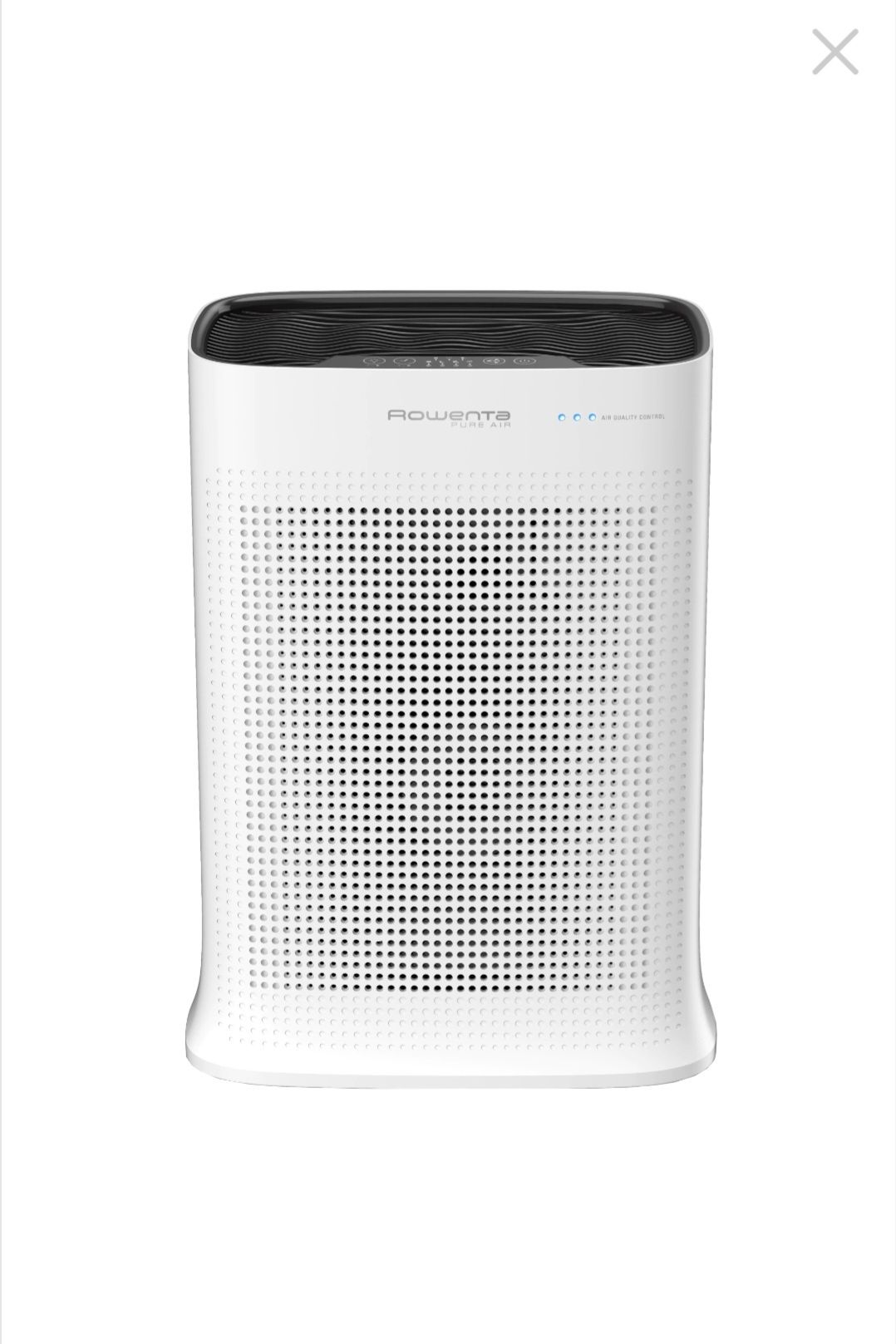 Purificator aer ROWENTA Pure Air PU3040F0, 5 trepte viteza, alb-negru