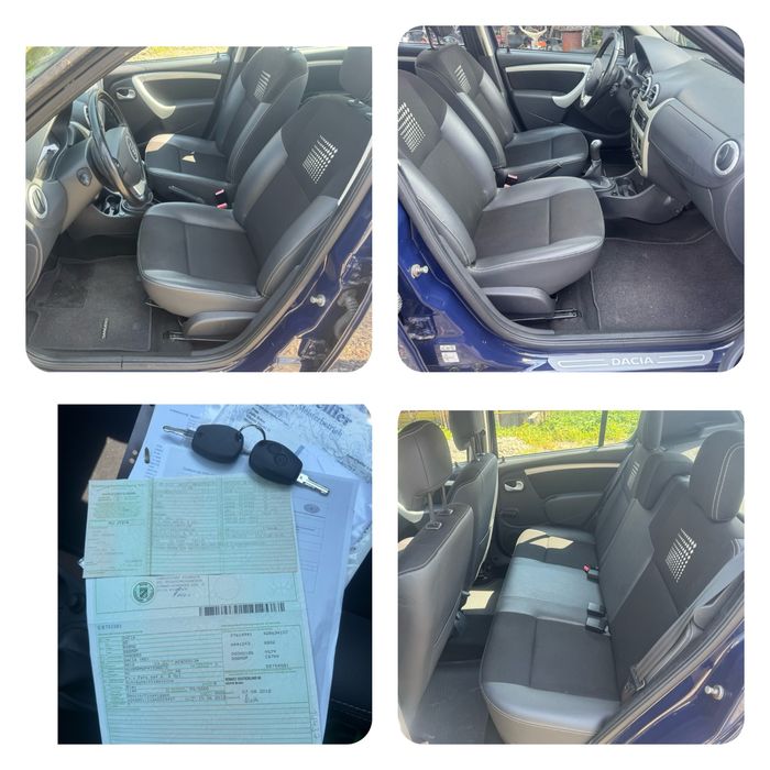 Dacia Sandero 2012 euro 5, 1.2i benzina cu AC
