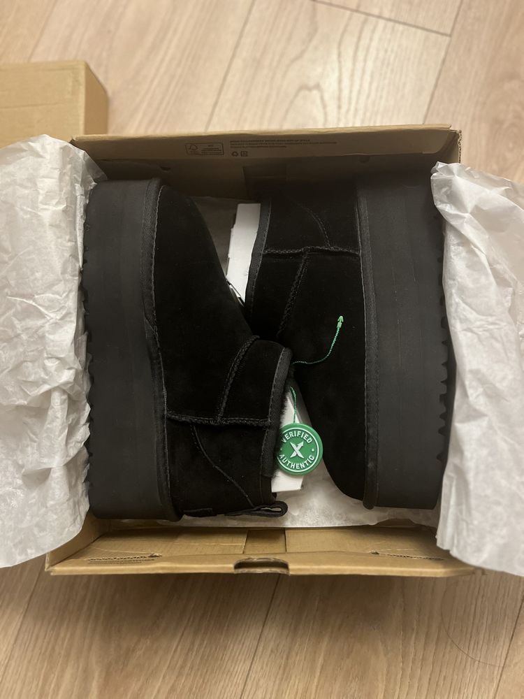 ugg platform black