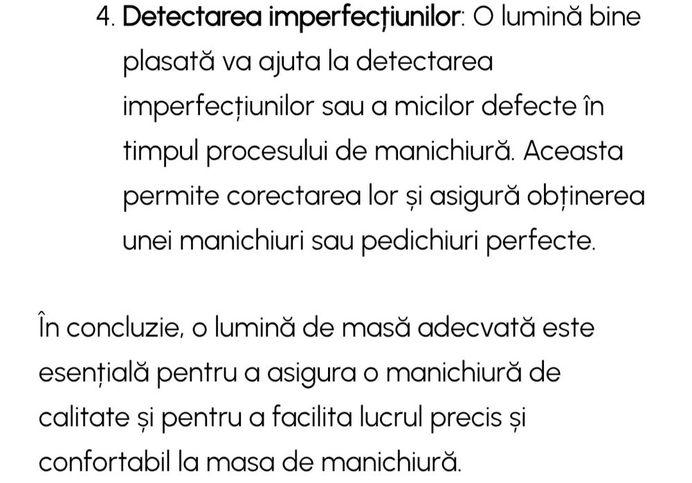 Lampă masă Led - nouă, nefolosită