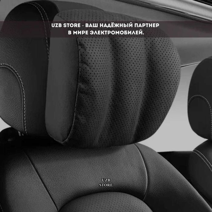 Подушка для шеи —отличный аксессуар для комфортных поездок чёрный цвет