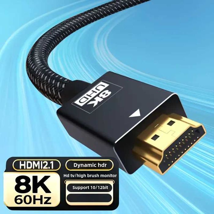 HDMI 2.1b 48Gbps Ултра-Високоскоростен Кабел JUSTLINK*HDTV 2.1 8K/60Hz