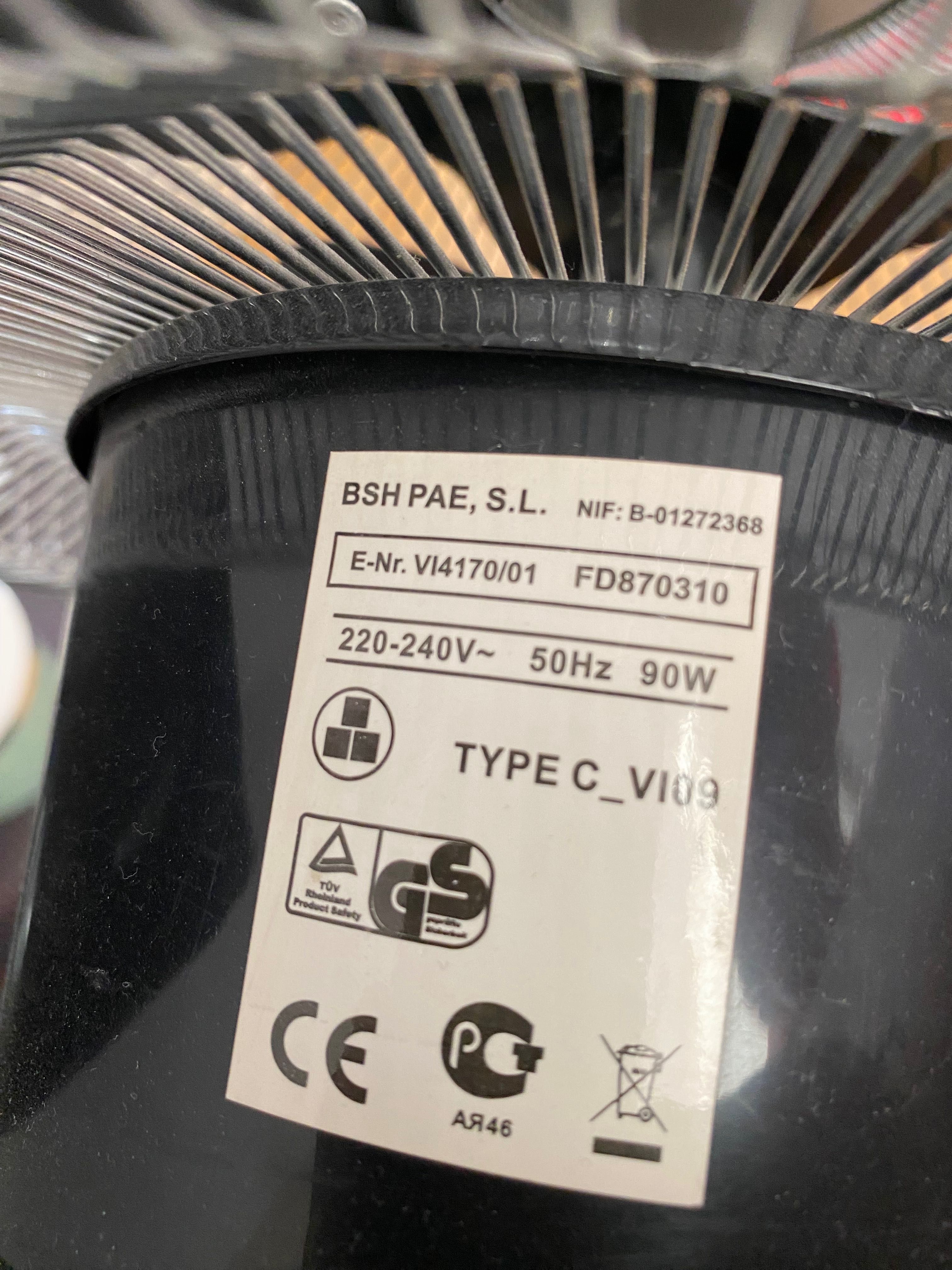 Ventilator Ufesa Turbo