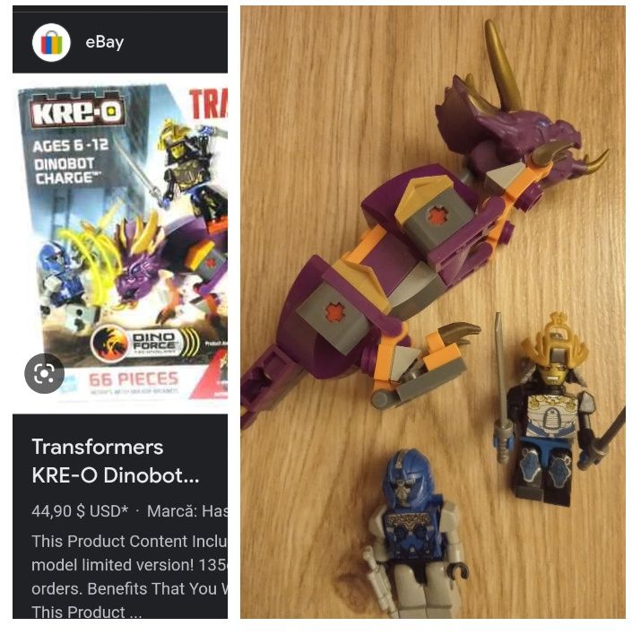 Set Hasbro KREO Original Transformers