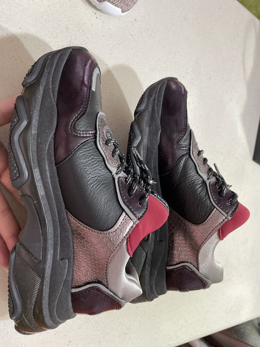 Sneakers din piele naturala Bronx.