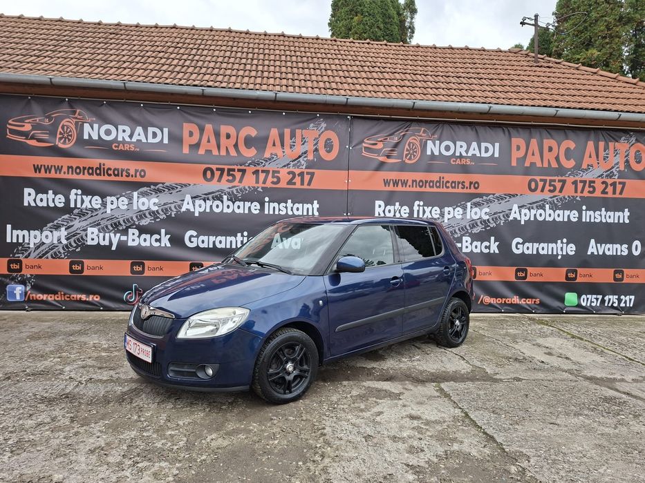 Skoda Fabia 2008 1,4 Benz Euro 4 Cash Sau Rate Fixe Cu Avans 0