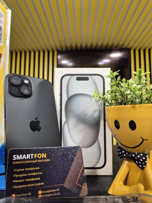 Iphone 15,128гб, 83%,Kaspi0-0-24