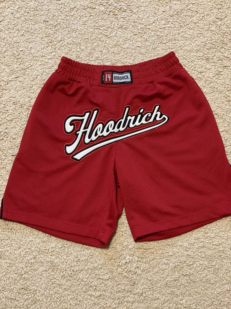 Hoodrich Red, pantalon scurt, sort baschet