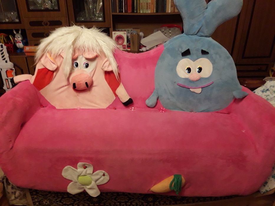 Детское мягкое кресло диван