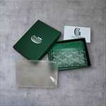 Portcard Goyard Verde – nou, design clasic și elegant