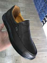 Обувь мужской кожаные