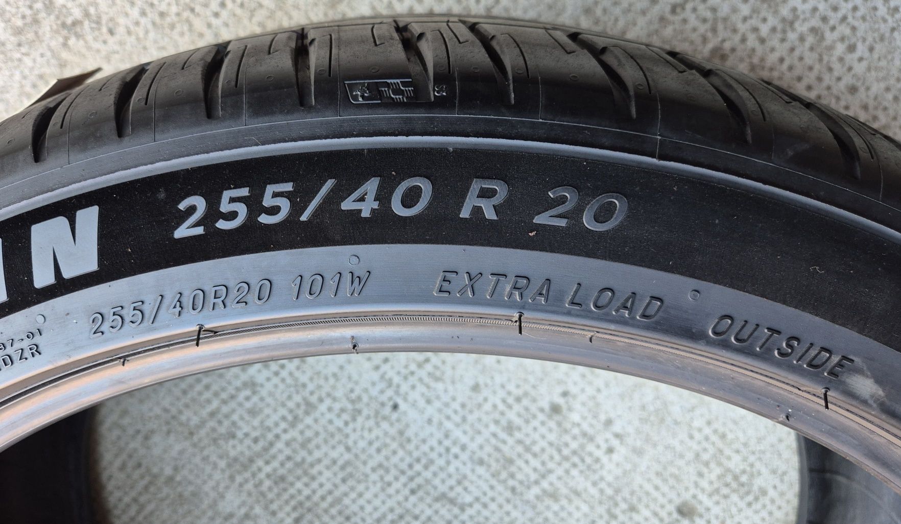 Set 2buc 255/40 R20 101W XL Michelin Pilot Sport EV T1 Acustic vară