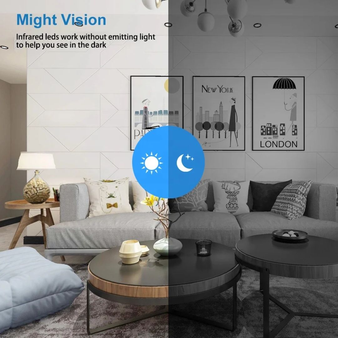 Мини камера за наблюдение WIFI 4K FULL HD