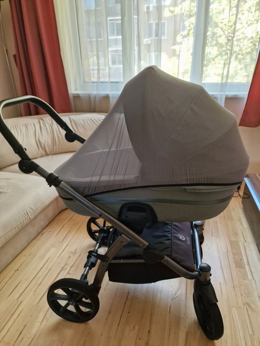 Бебешка количка Tutis Uno 3+, 2в1, цвят Menta