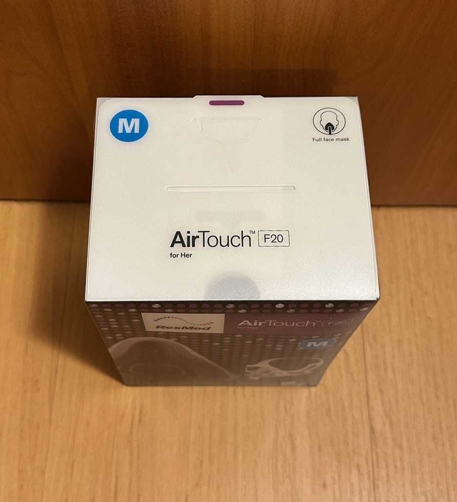 Лицева CPAP маска AirTouch F20 ResMed / ResMed UltraSoft / Memory Foam
