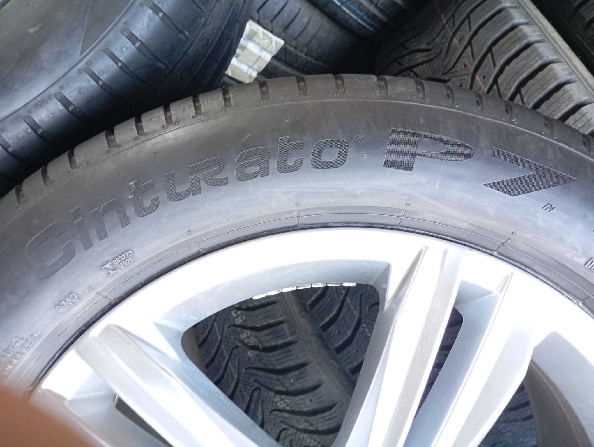 Jante  Volkswagen Tiguan Passat 235 55 18 Pirelli Cinturato P7 MO
