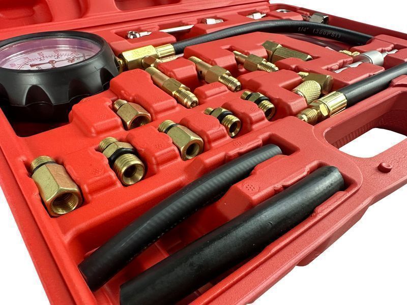 Комплект за измерване налягането на маслото, 21 части gebo tools