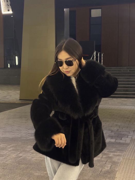 эко шуба 15 000тг