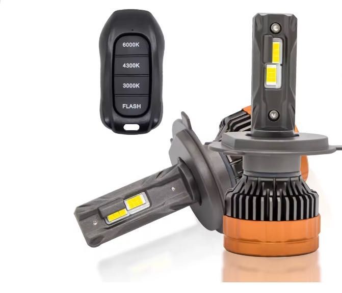 Leduri H1,H4,H7,H8,H9,H11 cu telecomandă și stroboscop