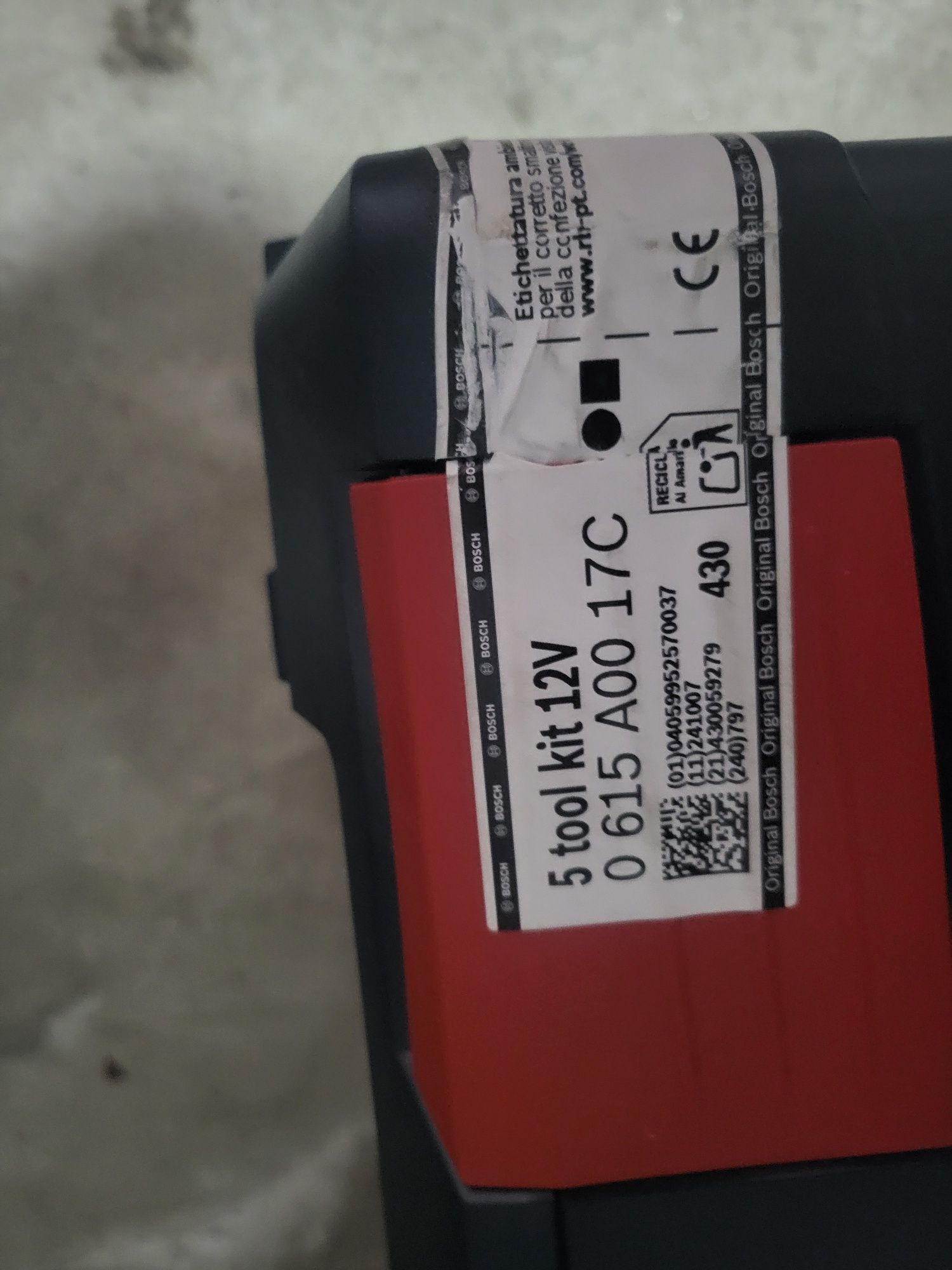 Bosch profesional 5 tool kit 12v