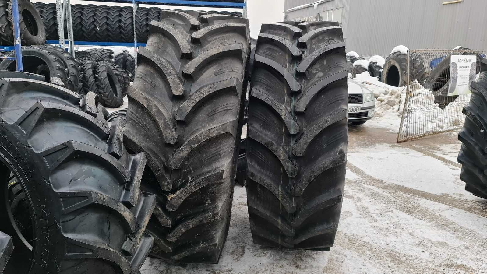 Cauciucuri noi 540/65R38 OZKA anvelope radiale tractor spate